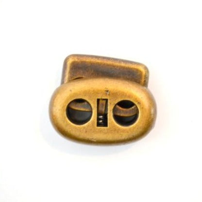 Bean (Monkey Nose) Cord Lock / Cord Stopper - 6 Colours - 10 pcs - Allied Trimmings Inc