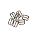Black Nylon Coated Steel Sliders – Lead & Nickel Free – Oeko Tex 100 Certified – For Clothing Crafts & More – Made