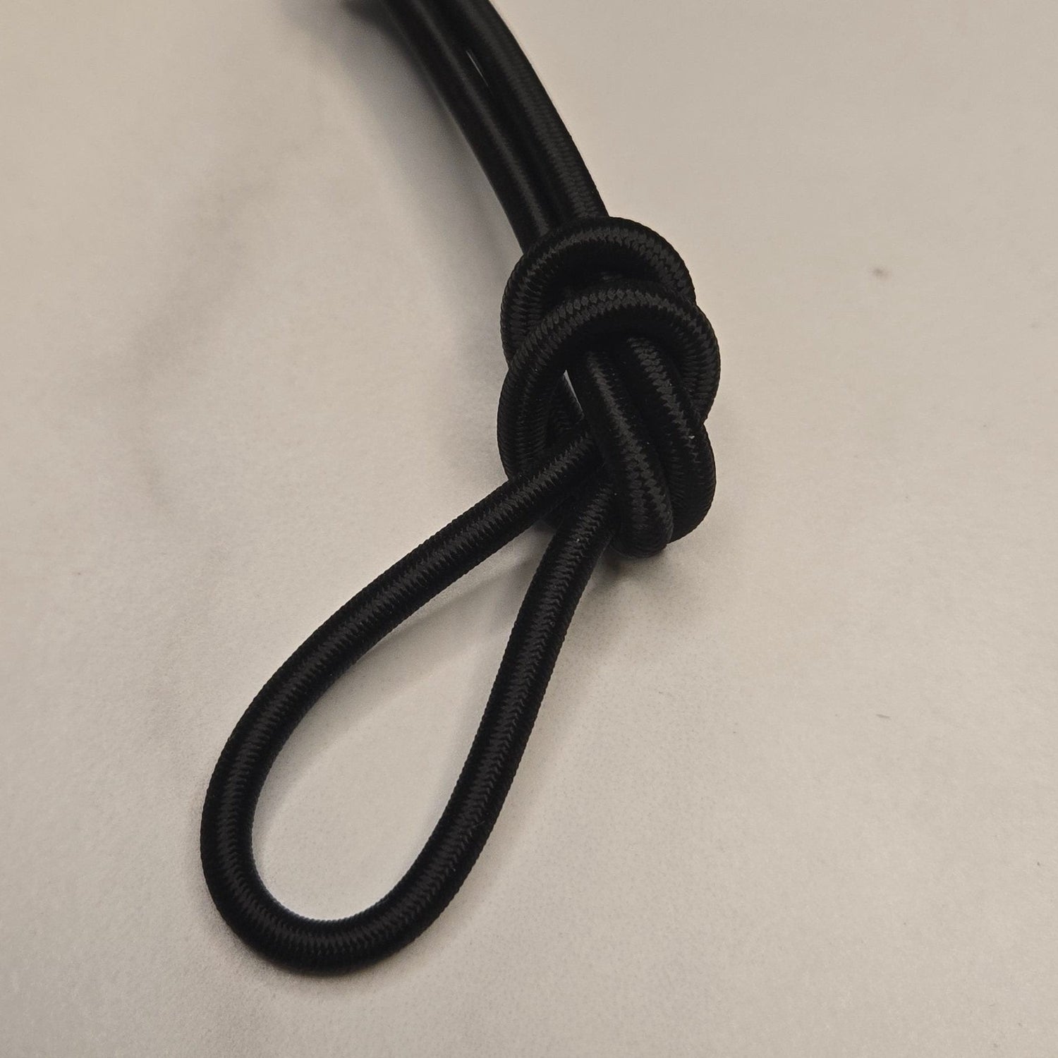 Bungee Cord (Shock Cord) Black - per roll - 3 Sizes - Elastic