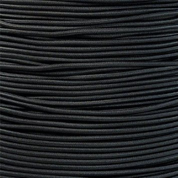 Bungee Cord (Shock Cord) Black - per roll - Allied Trimmings Inc