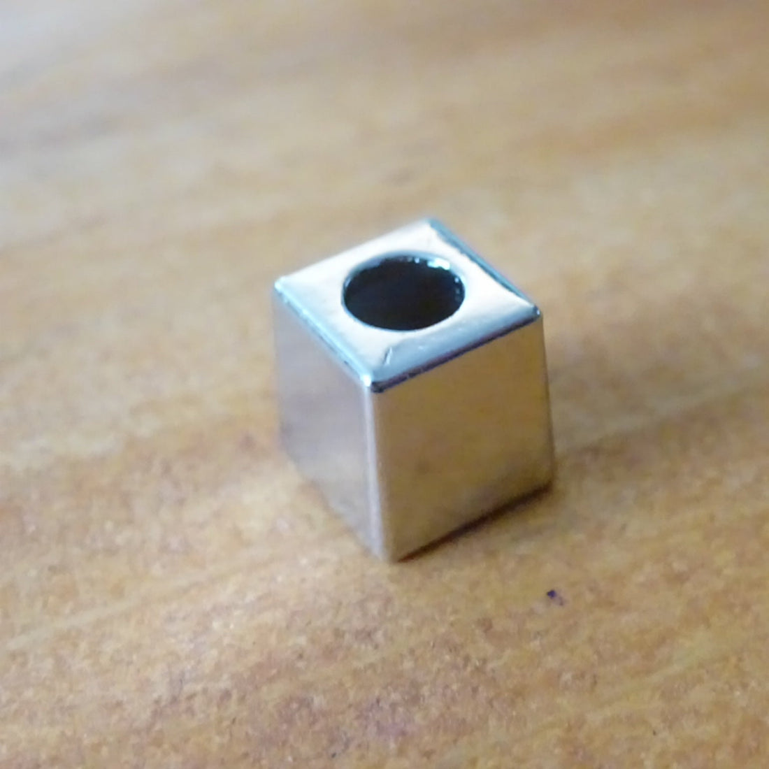 Cord Ends - Square - White Bronze Plated - Square Cord Ends | Perfect for Drawstrings Hoodies Bags & Crafting - 10