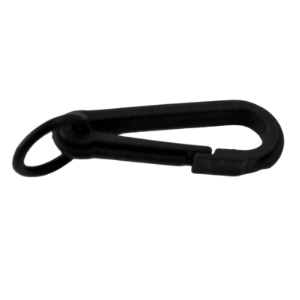Plastic Glove Hook Ring in Black (HK10) - 10pcs - Allied Trimmings Inc