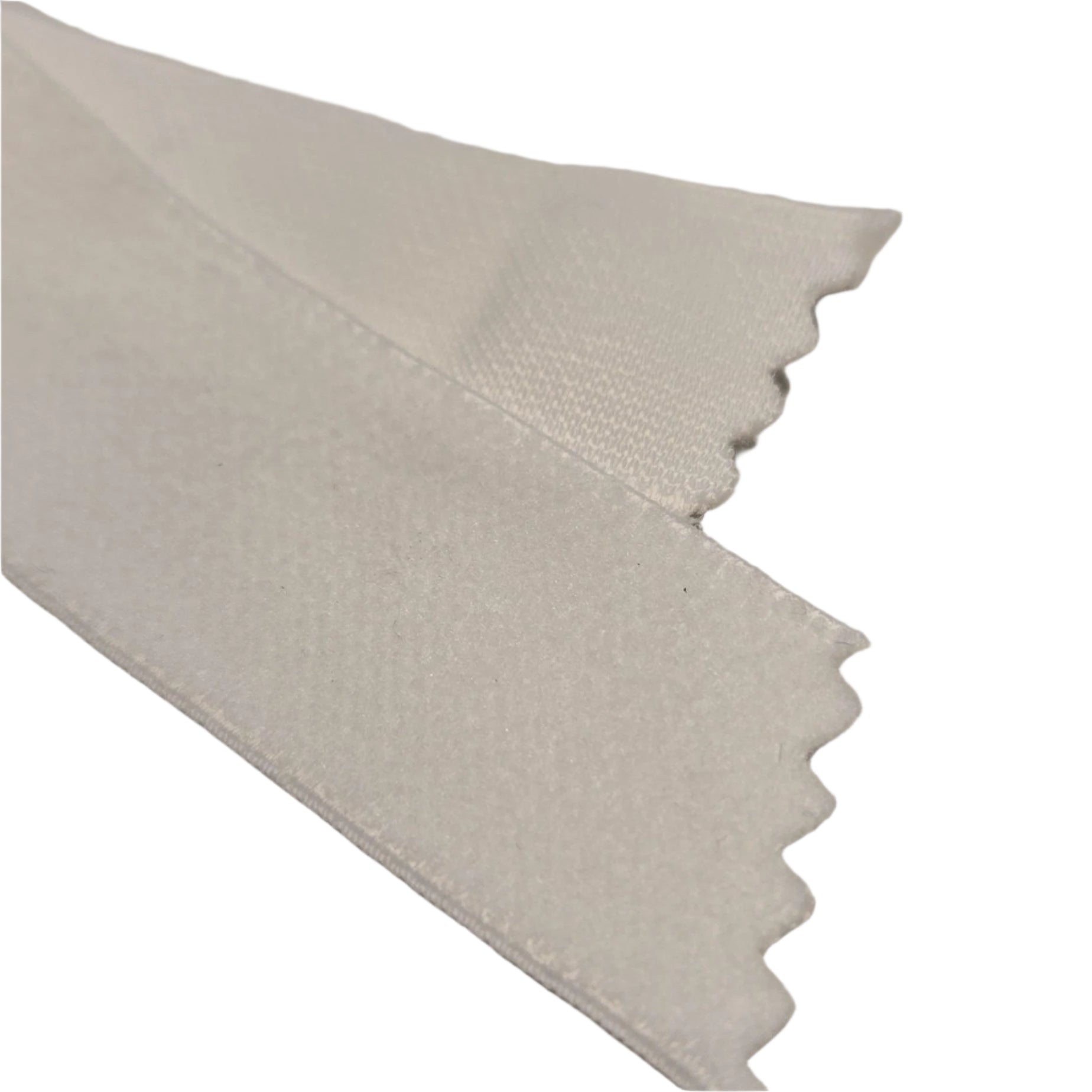 Plush strap elastic 3/4’’ (20mm) White - per meter - Elastic
