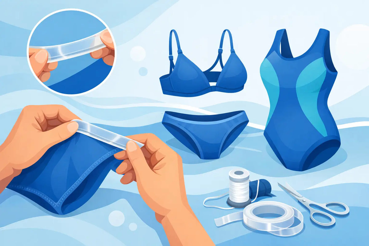 How to Use Silicone Elastic Tape in Swimwear