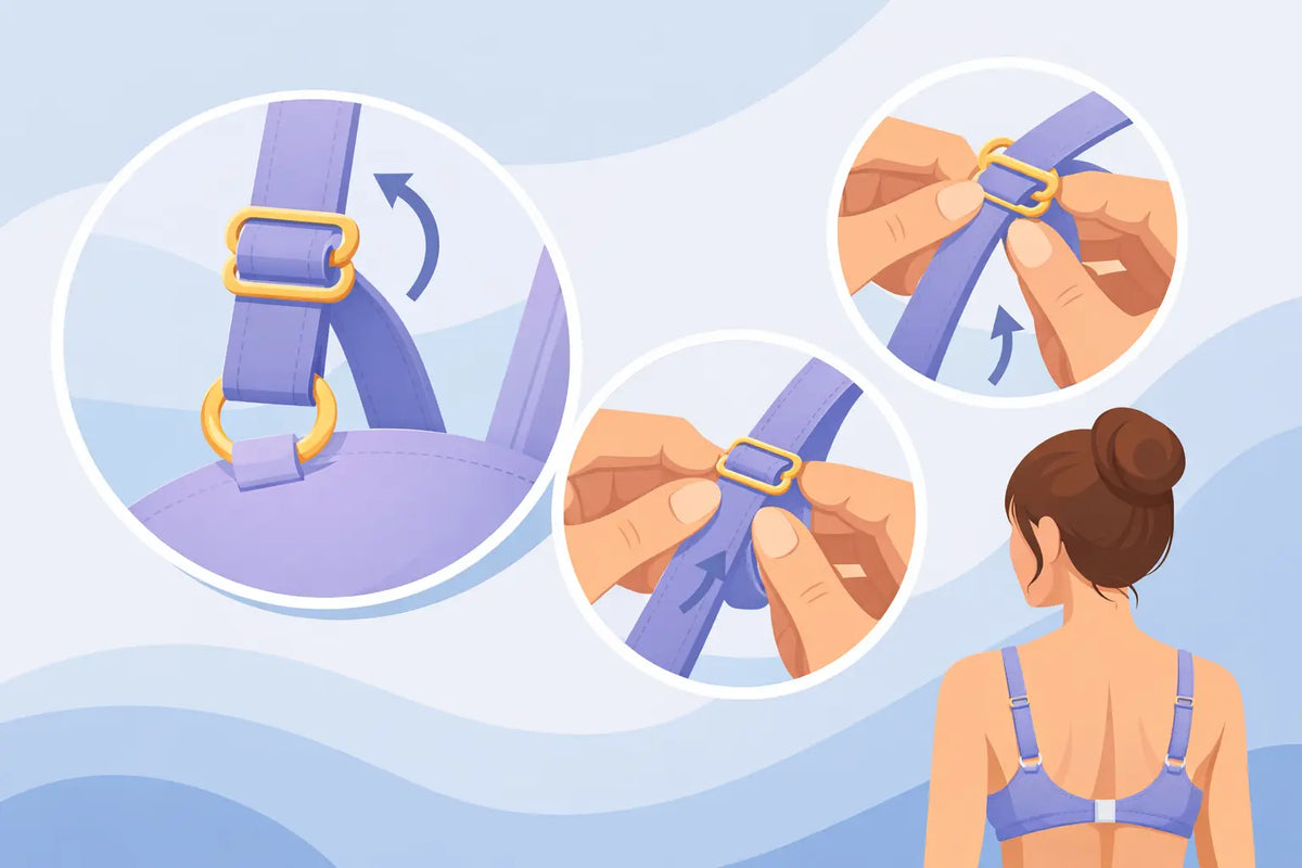 How to Attach Bra Strap Sliders Correctly