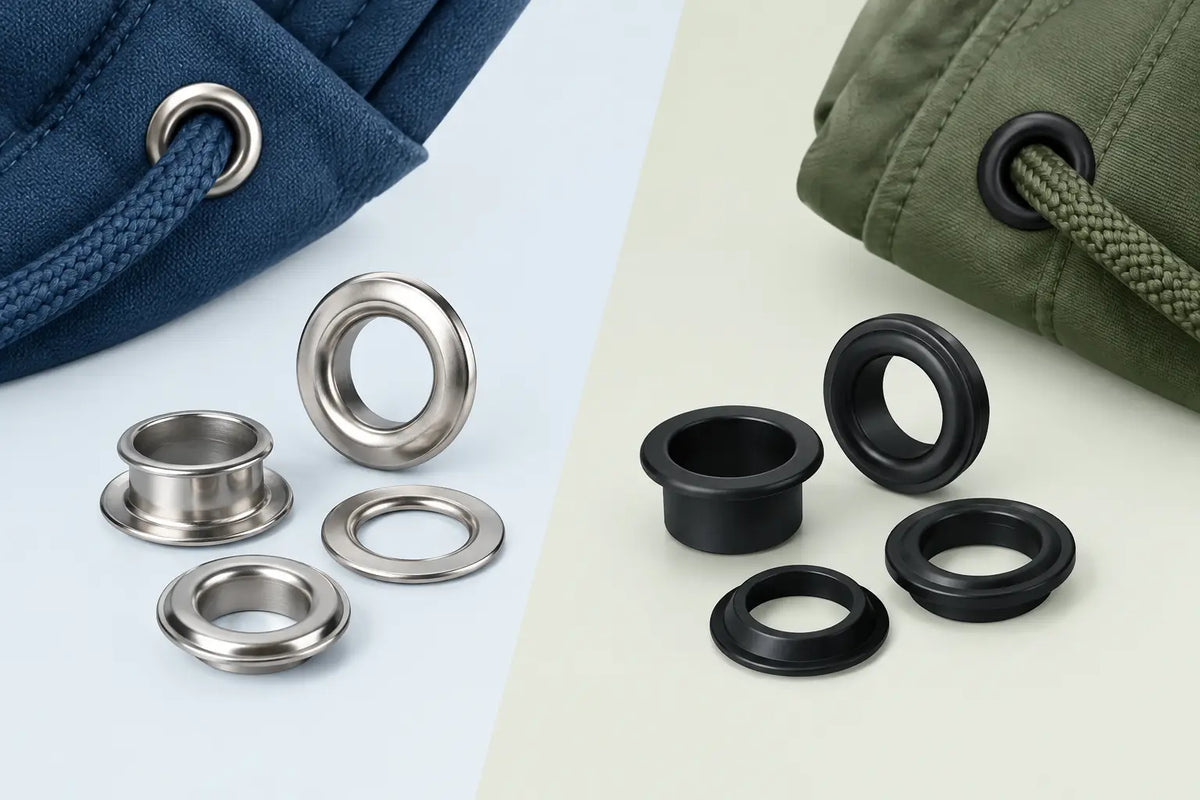 Metal Grommets Versus Plastic Grommets for Apparel