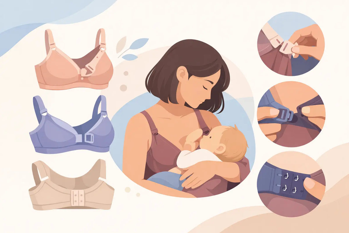 Best Nursing Bra Closures for Secure Feeding