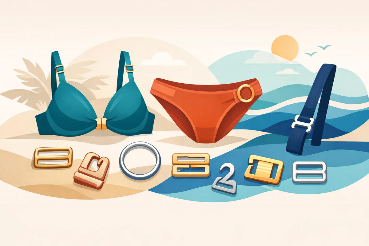 Top Swimwear Hardware Options for Lasting Fit