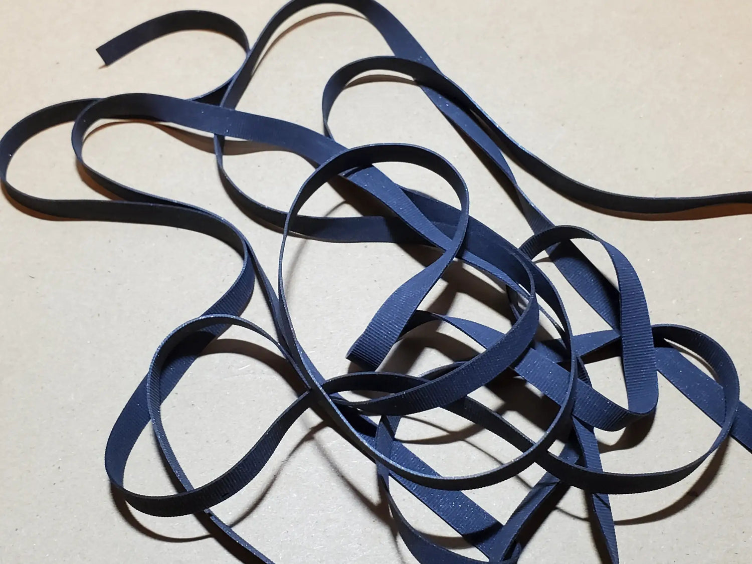 Rubber Elastic - Textured - 1kg per order