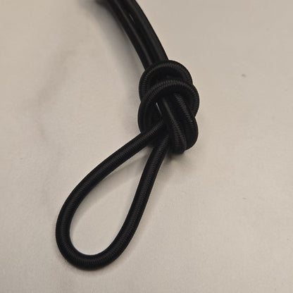 Bungee Cord (Shock Cord) Black - per roll - 3 Sizes