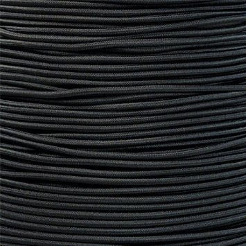Bungee Cord (Shock Cord) Black - per roll - Allied Trimmings Inc