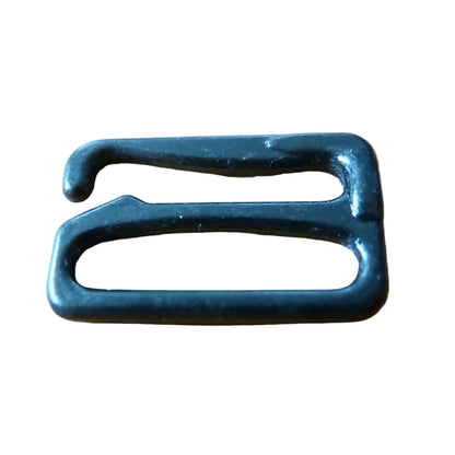 Black Oxide Alloy Metal Hooks for Sewing Lingerie &amp; Fashion Design - 4 Sizes Available - Bra Hooks