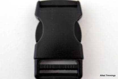 Black Plastic Side Release Buckle - 4 sizes - 10pcs - Allied Trimmings Inc
