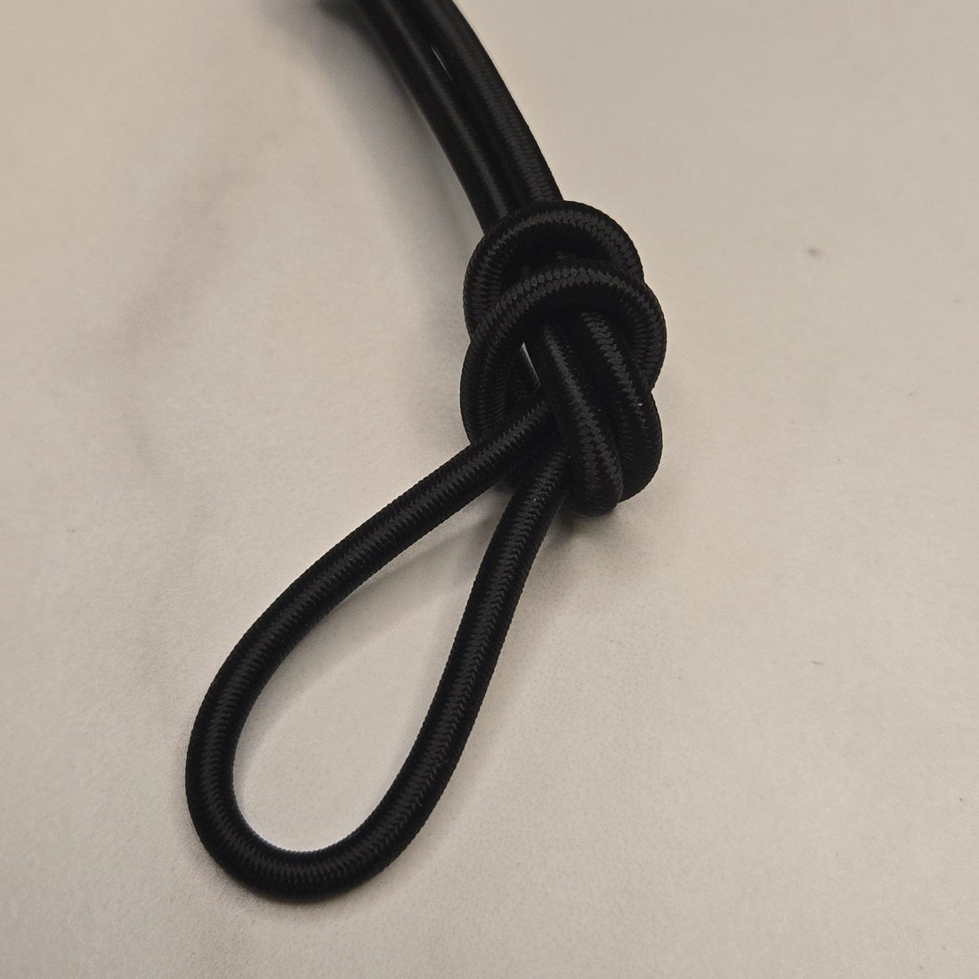 Bungee Cord (Shock Cord) Black - per roll - 3 Sizes - Elastic