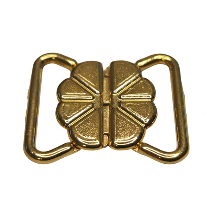 3/4’’ (20mm) Bra Clasp 24k Gold plated - 1 - Buckles