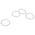 Clear Plastic Bra Rings - 9 Sizes - 100pcs - Allied Trimmings Inc