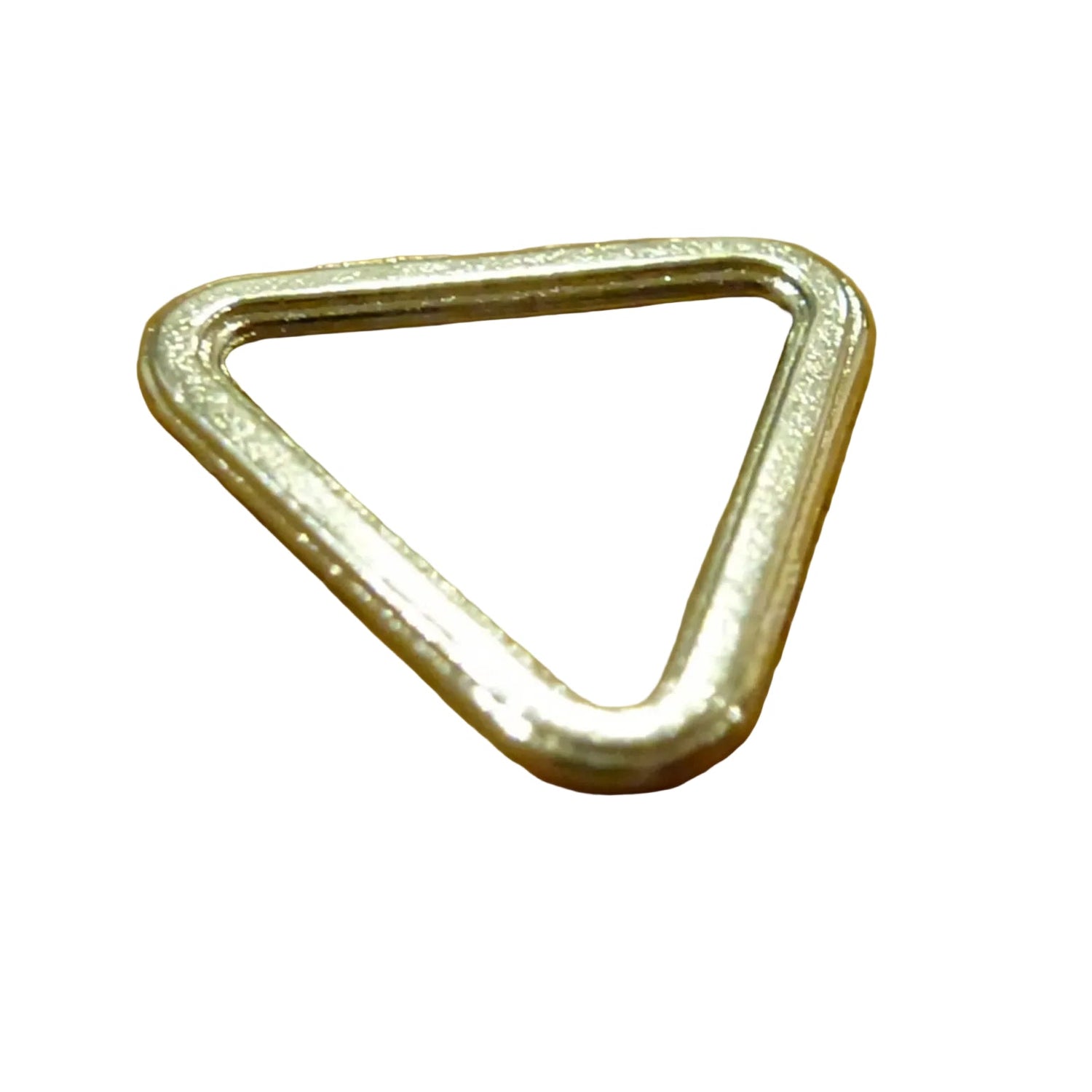Triangle Ring Nickel Plated Alloy 10mm - 10 - Bra Trim Other