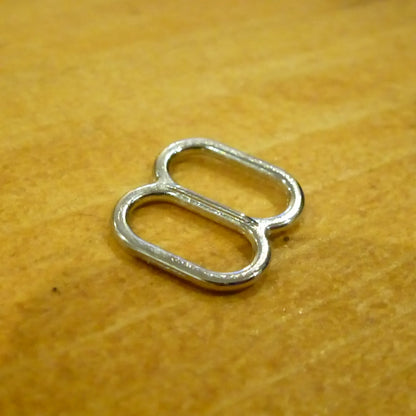 XXL Sliders – 5mm Tall Opening for Double or Extra Thick Straps - Nickel Plated Zamak Double High - 4 sizes (Copy)