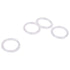 Clear Plastic Bra Rings - 9 Sizes - 100pcs - Allied Trimmings Inc