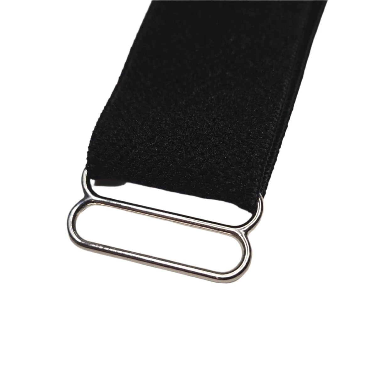 Plush strap elastic 3/4’’ (20mm) Black - per meter - Elastic
