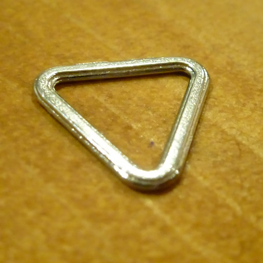 Triangle Ring Nickel Plated Alloy 10mm - 10 - Bra Trim Other