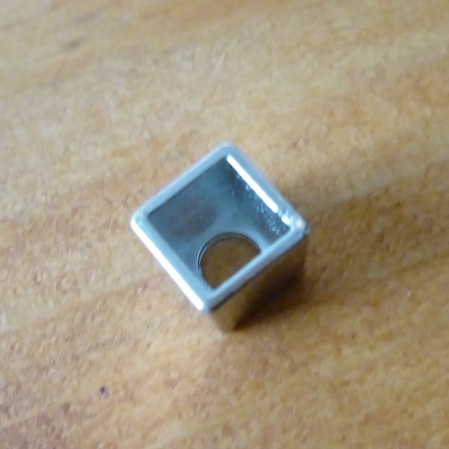 Cord Ends - Square - White Bronze Plated - Square Cord Ends | Perfect for Drawstrings Hoodies Bags &amp; Crafting - Cord End
