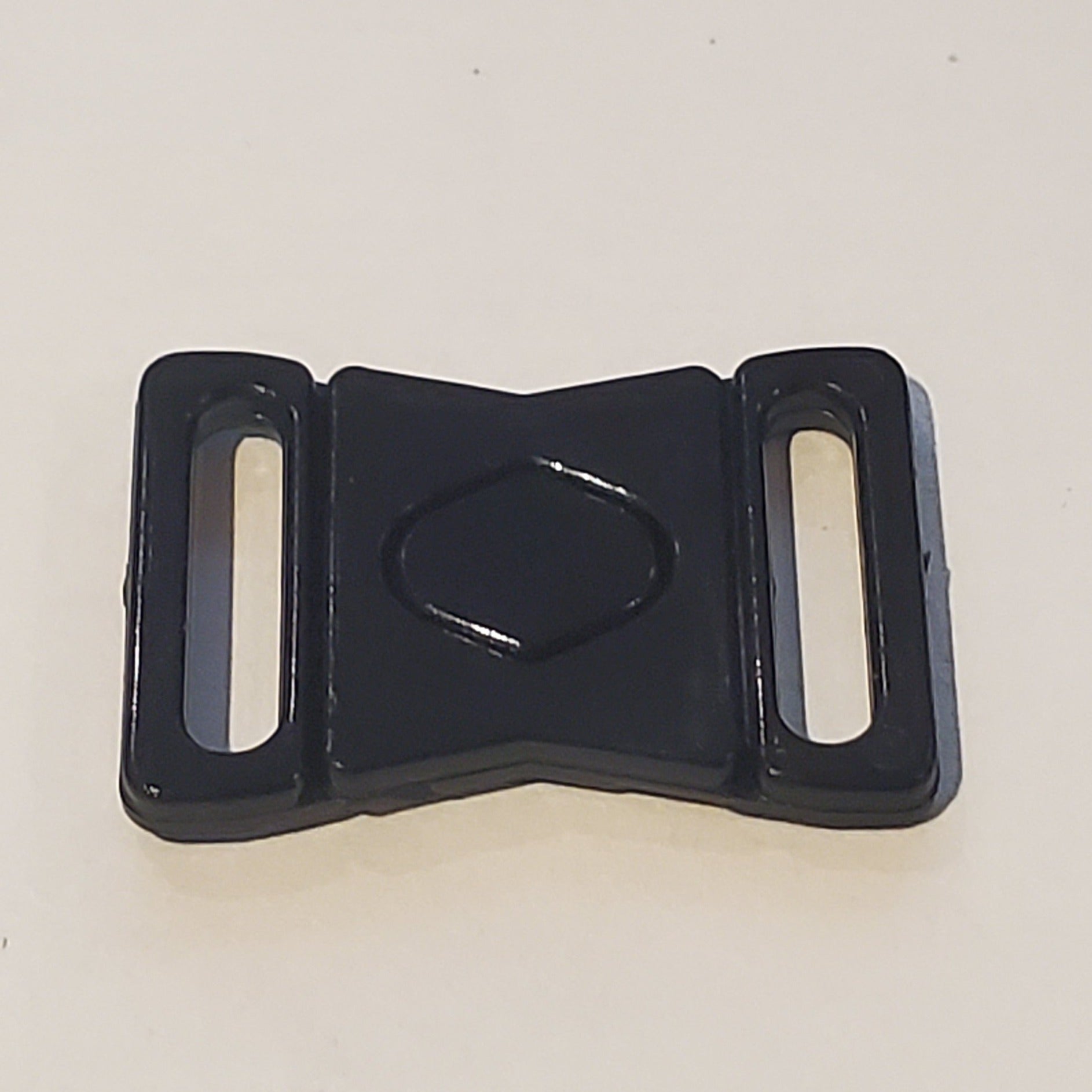 Plastic Bra Clasp 15mm - Black (23815)