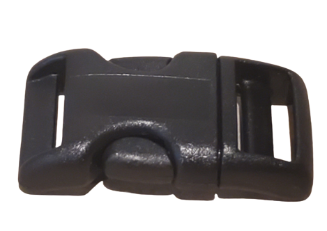 Black Plastic Side Release Buckle - 4 sizes - 10pcs - Allied Trimmings Inc