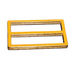 Rectangular Slider / Adjuster - Bra or Swimwear - 22k Gold Plated  Zamak - 3 sizes - Allied Trimmings Inc