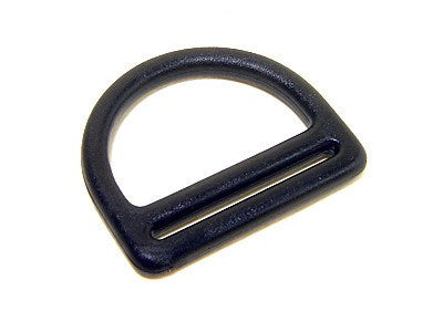 Double Bar D Ring_DR 10_Black