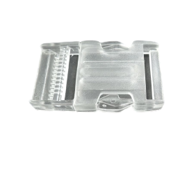 Clear Plastic Side Release Buckle - 2 Sizes - 10pcs - Allied Trimmings Inc