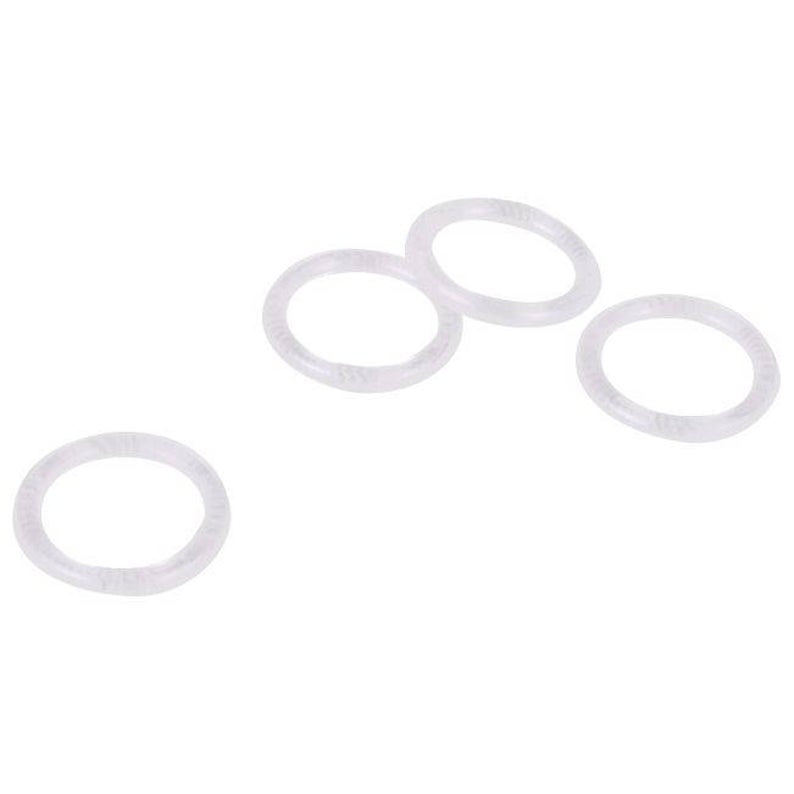 Clear Plastic Bra Rings - 9 Sizes - 100pcs - Allied Trimmings Inc