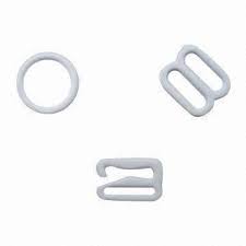 Hooks - White Nylon Coated Steel - 10 sizes - Allied Trimmings Inc
